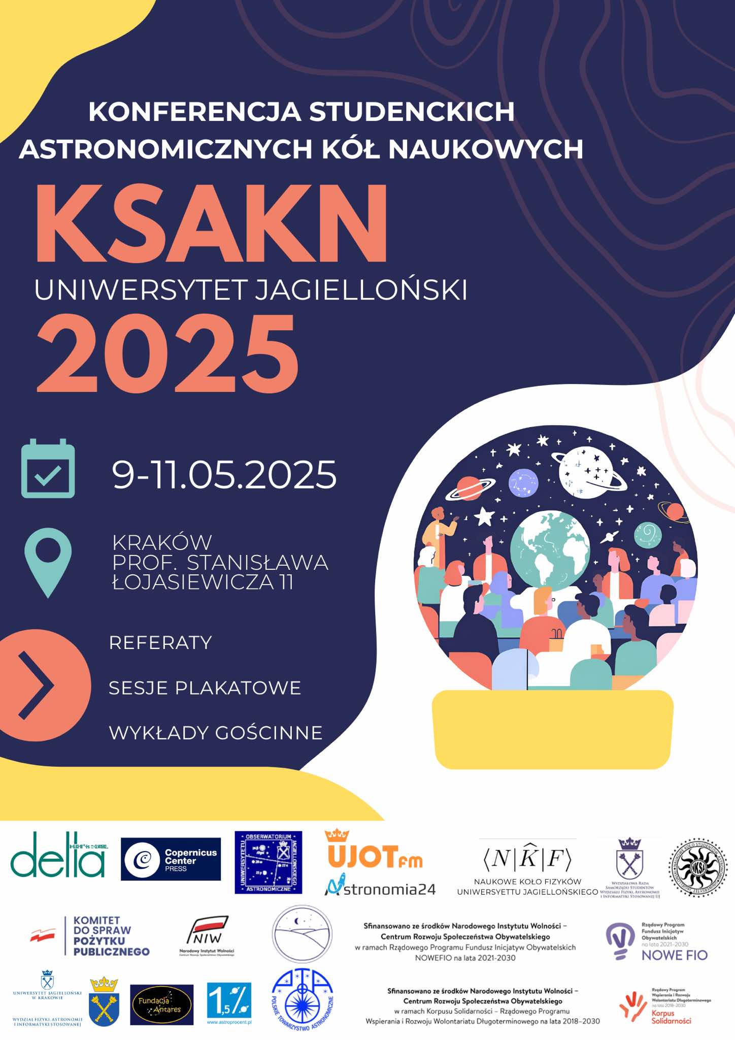 Plakat KSAKN 2025 Kraków